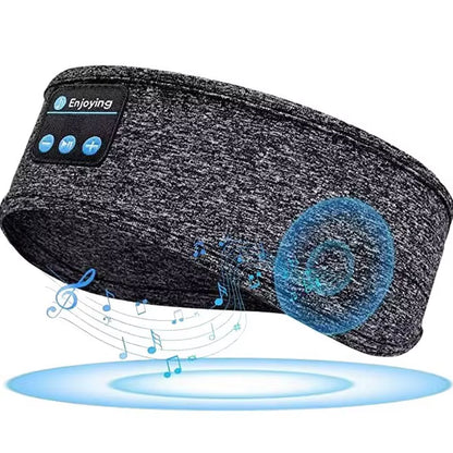 Music Sleep Eye Mask Neckband Fabric Sports Sweatband Call-Ready Hairband Yoga Neckband Sleep Hairband