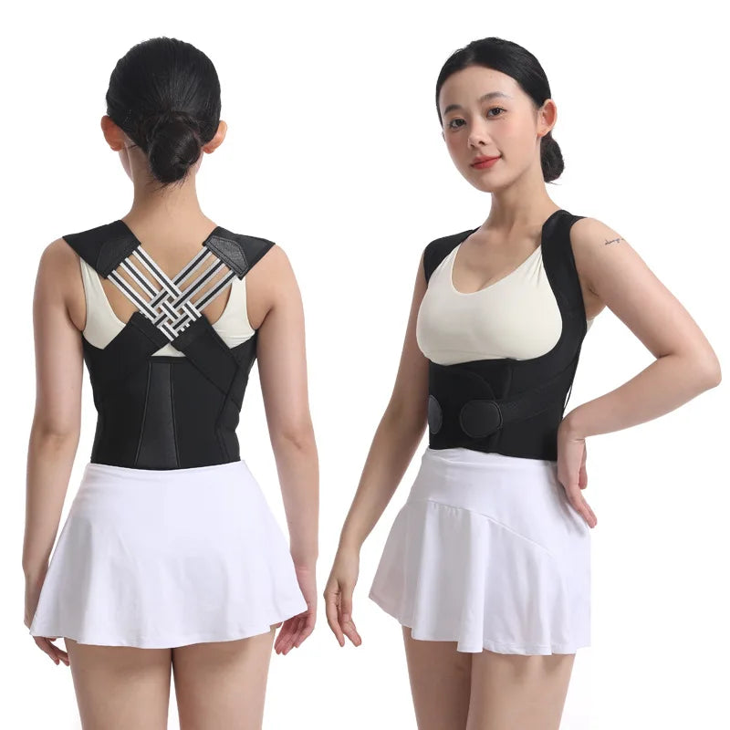 Good Price Adjustable Back Posture Corrector Clavicle Back Straightening Support Belt for Men Women Back De Postura Corrector