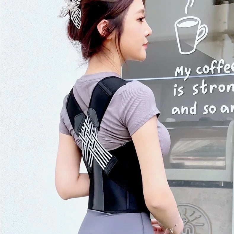 Good Price Adjustable Back Posture Corrector Clavicle Back Straightening Support Belt for Men Women Back De Postura Corrector
